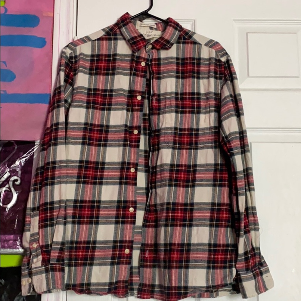 H&M Pattern Button Down Shirt